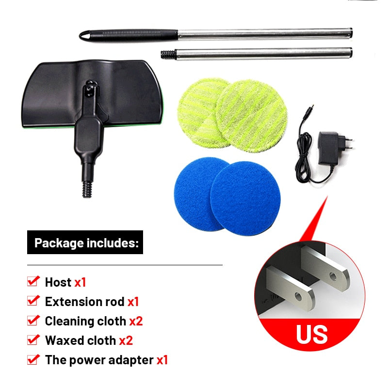 Mop Electric Sweeper Cordless Spin Mop Floor Polisher Rechargeable Powered Scrubber Vacuum Cleaner Electric Home Cleaning Tools