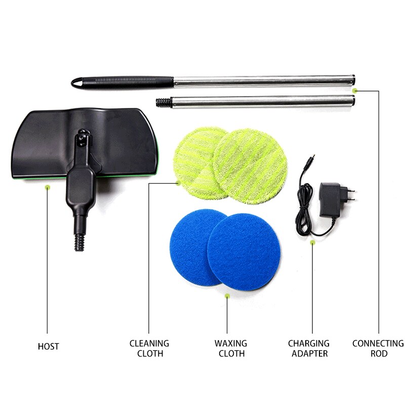 Mop Electric Sweeper Cordless Spin Mop Floor Polisher Rechargeable Powered Scrubber Vacuum Cleaner Electric Home Cleaning Tools