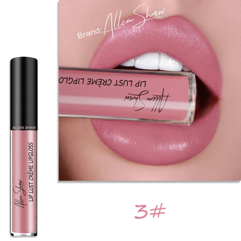 12 colors silky cream texture lip gloss lip glaze easy to color lasting moisturizing lipstick makeup