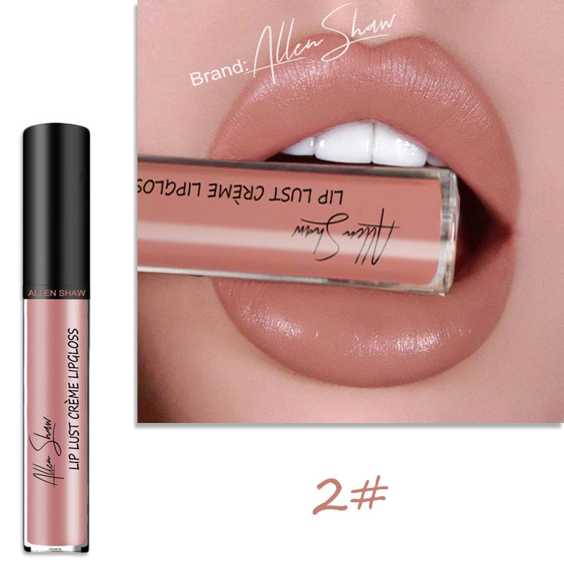 12 colors silky cream texture lip gloss lip glaze easy to color lasting moisturizing lipstick makeup